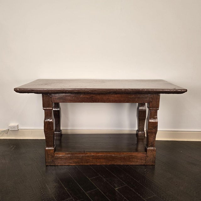 Wood Baroque Period 17th Century Danish Center Table For Sale - Image 7 of 14
