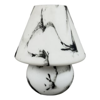 Murano Glass Mushroom Table Lamp, 1970s For Sale