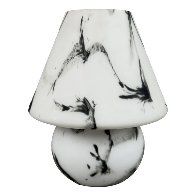 Murano Glass Mushroom Table Lamp, 1970s For Sale