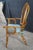 Pair of Mid 20th Century Coastal Style Boho Chic Bamboo & Rattan Peacock Arm Chairs For Sale - Image 6 of 12