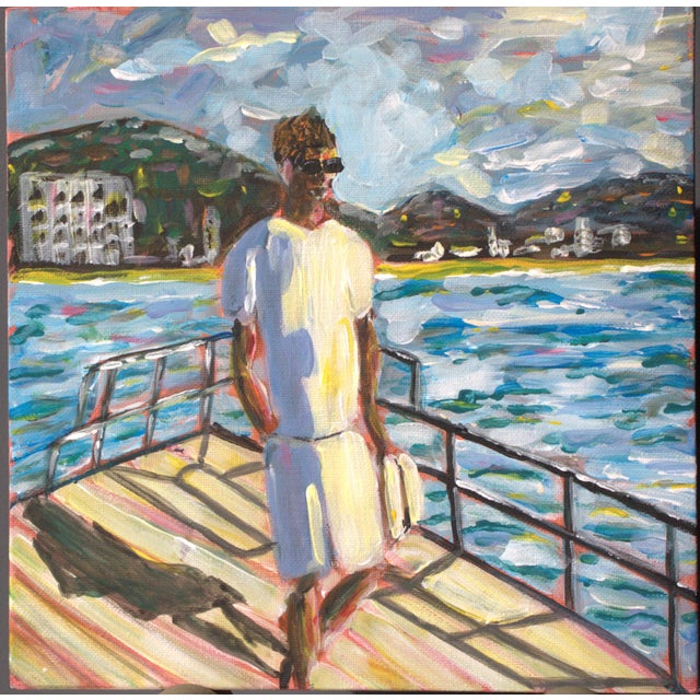 Natalia Vypritskaia, Freedom, Acrylic on Canvas on Cardboard For Sale - Image 6 of 6