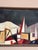 Leif Bodin, Facades, 1950s, Oil on Canvas, Framed For Sale - Image 8 of 18