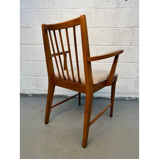 Set of Six Mid 20th Century Spindle-Backed Dining Chairs For Sale - Image 10 of 17