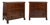 Lion Paws Bedside Tables, 1960s, Set of 2 For Sale