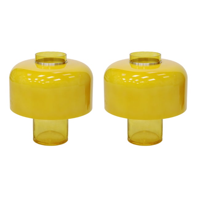 Table Lamps by Carlo Nason for Mazzega, Set of 2 For Sale