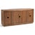 Circle Grid Carved Wood Sideboard For Sale In Los Angeles - Image 6 of 8