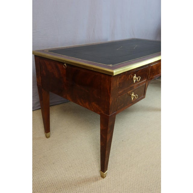 Executive Desk in Mahogany For Sale - Image 11 of 13
