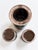 1970s Scandinavian Modern Model KB 301 Candlesticks in Ceramic from Gabriel Sweden Rings, 1970s, Set of 3 For Sale - Image 5 of 7