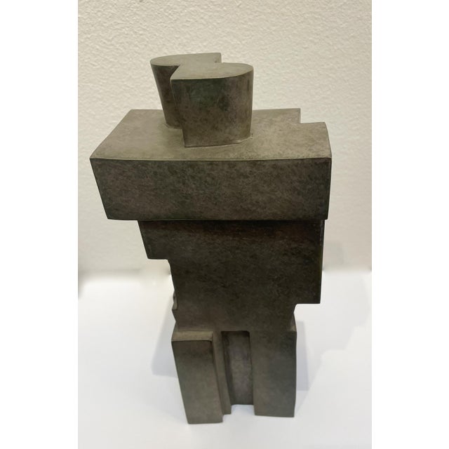 Cubist bronze sculpture 'The Twins' by Willy Kessels - 1920s Cubist bronze 'the twins' from the 1920s famous and well...