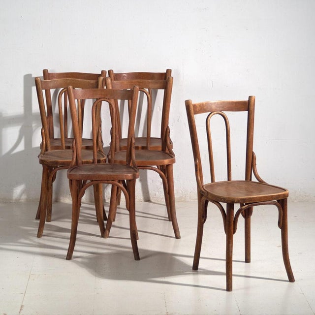 Antique Bentwood Chairs, Central Europe, 1900s, Set of 6 For Sale - Image 16 of 16