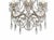 Italian Mid-20th Century Italian Crystal Beaded Wall Sconces - a Pair For Sale - Image 3 of 9
