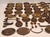 Rococo Antique Decorative Brass Metal Furniture Handles and Knobs (42 Pieces) For Sale - Image 3 of 9