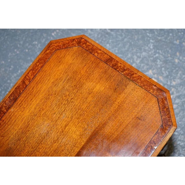 Victorian Carved Walnut Whatnot Console Table, 1920s For Sale - Image 16 of 18