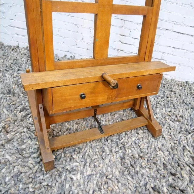 Wooden Easel, France, Early 20th Century For Sale - Image 9 of 17