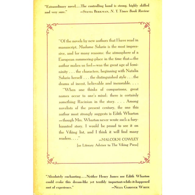 "Madame Solario" 1956 Anonymous For Sale - Image 4 of 6