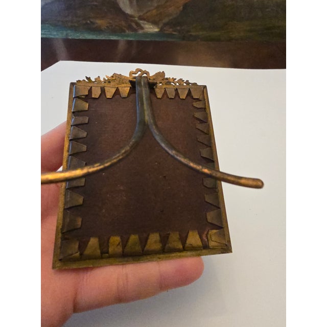 Antique French Empire Enamel Miniature Painting For Sale In Boston - Image 6 of 9