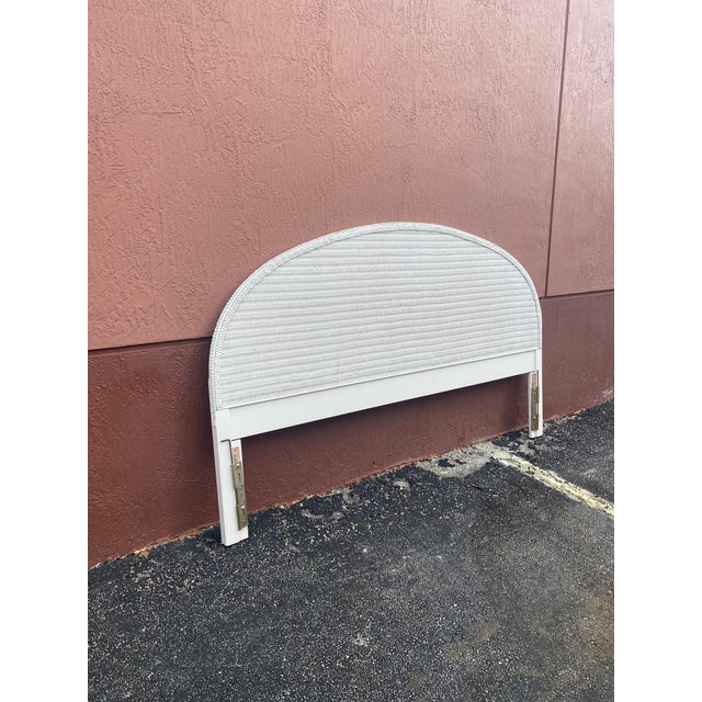 Vintage Henry Link King Wicker Headboard Chairish