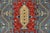 Blue Kazak Runner 2’7” X 9’9” Blue Wool Tribal Hand-Knotted Oriental Rug For Sale - Image 8 of 13