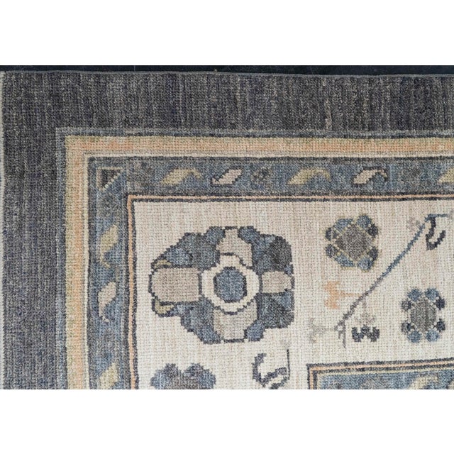 Early 21st Century Turkish Oushak Rug 9'1" x 12'8" #20268 For Sale - Image 5 of 8
