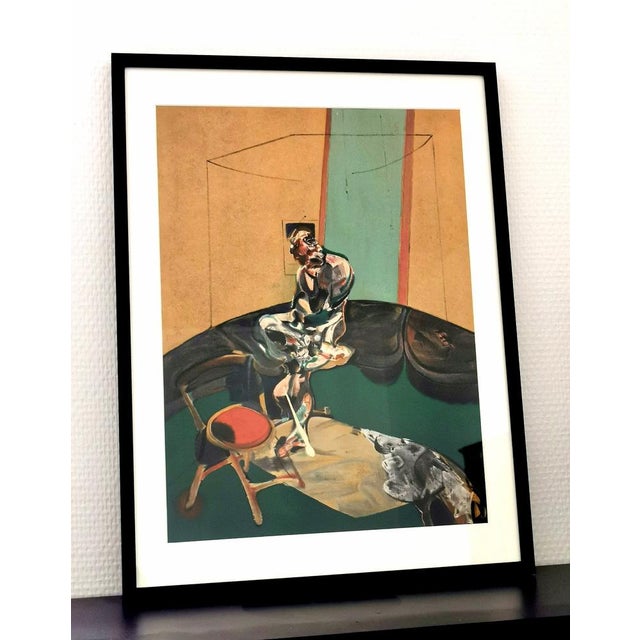 Francis Bacon, Portrait of George Dyer Staring at Blind Cord, 1966, Original Lithograph, Framed For Sale - Image 4 of 4