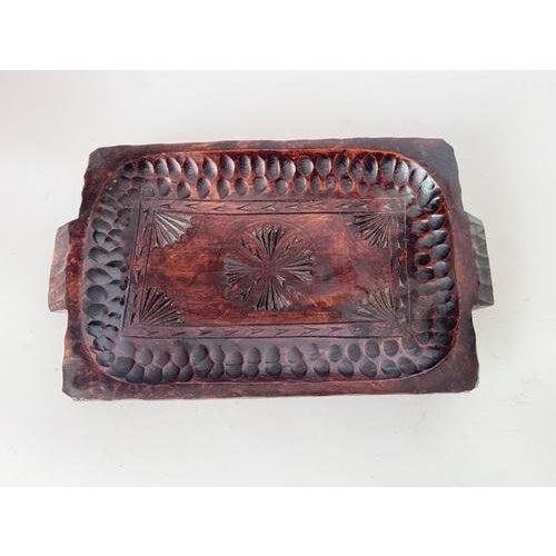 Minimalist Vide Poche in Wood, 1950s For Sale - Image 10 of 11