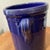 Habitat Vintage Original Italian Ceramic Blue Glazed Wine Cooler Handmade by Habitat For Sale - Image 4 of 12
