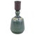 1970s Stoneware Table Lamp with Textured Surface and Green Glaze by Yngve Blixt, Höganäs, 1970s For Sale - Image 5 of 5