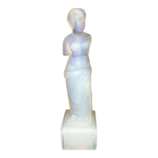 1980s Sabino Glass Venus De Milo Sculpture For Sale