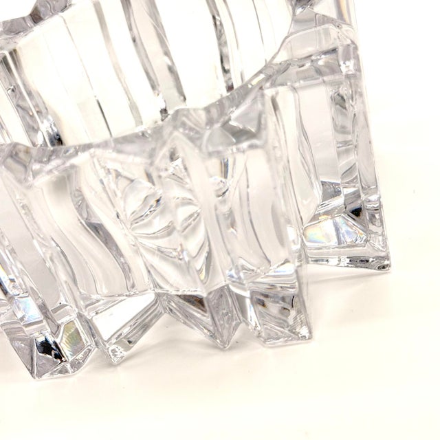 Gorgeous cut crystal heavy and smooth, this cool ashtray is perfect to use anywhere you need a classic catch all. Or use...
