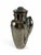 Antique W. M. Mounts Hammered Heavy Silverplate Art Deco Cocktail Shaker With Cork Stopper For Sale - Image 4 of 11