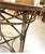 Wood Antique Victorian Bamboo & Rattan Side Table — j.b. Van Sciver For Sale - Image 7 of 7