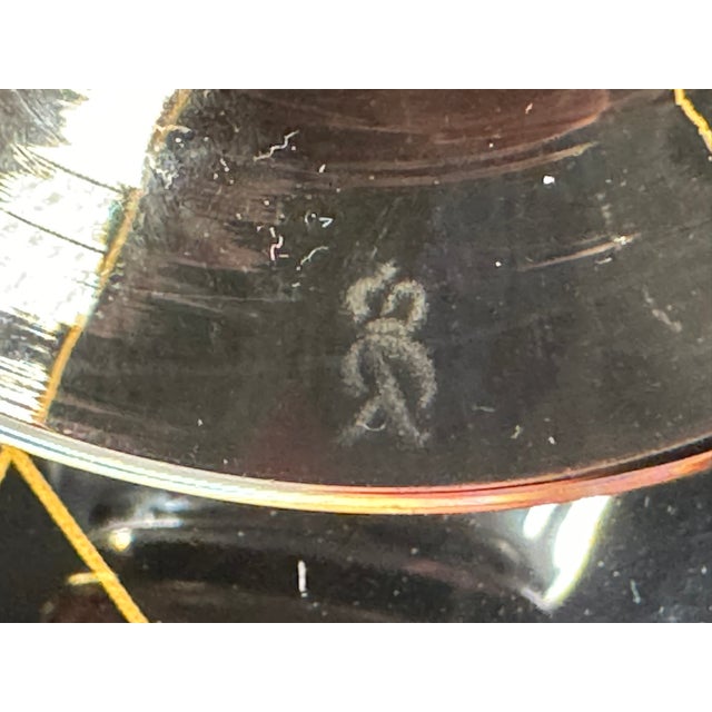 Elegant tall glasses from the “Fortuna” series designed by Elsa Fischer-Treyden for Rosenthal. The slender crystal form...