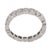 1980s Vintage Diamond Platinum Eternity Band, Size 5.5 For Sale - Image 5 of 5