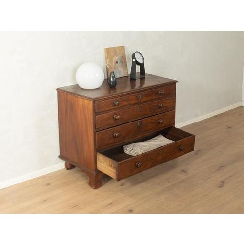 Victorian Linen Press Chest of Drawers, 1840 For Sale - Image 9 of 9