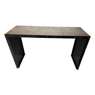 Industrial Console Table (Walter E Smithe) For Sale