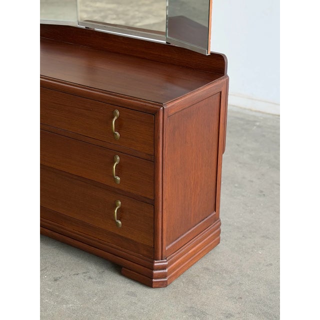 Wood Vintage Dressing Table For Sale - Image 7 of 18