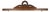 Antique French Hand Carved Wood Oak Pediment For Sale