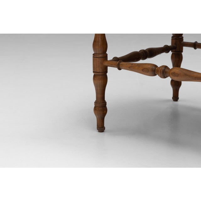 Wood Vintage Corner Chairs, 1920s, Set of 2 For Sale - Image 7 of 8