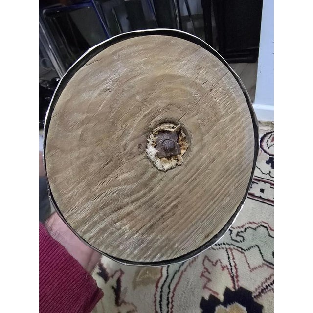 This remarkable 16th-century Spanish altar cross is a stunning example of ecclesiastical silverwork. Crafted from solid...