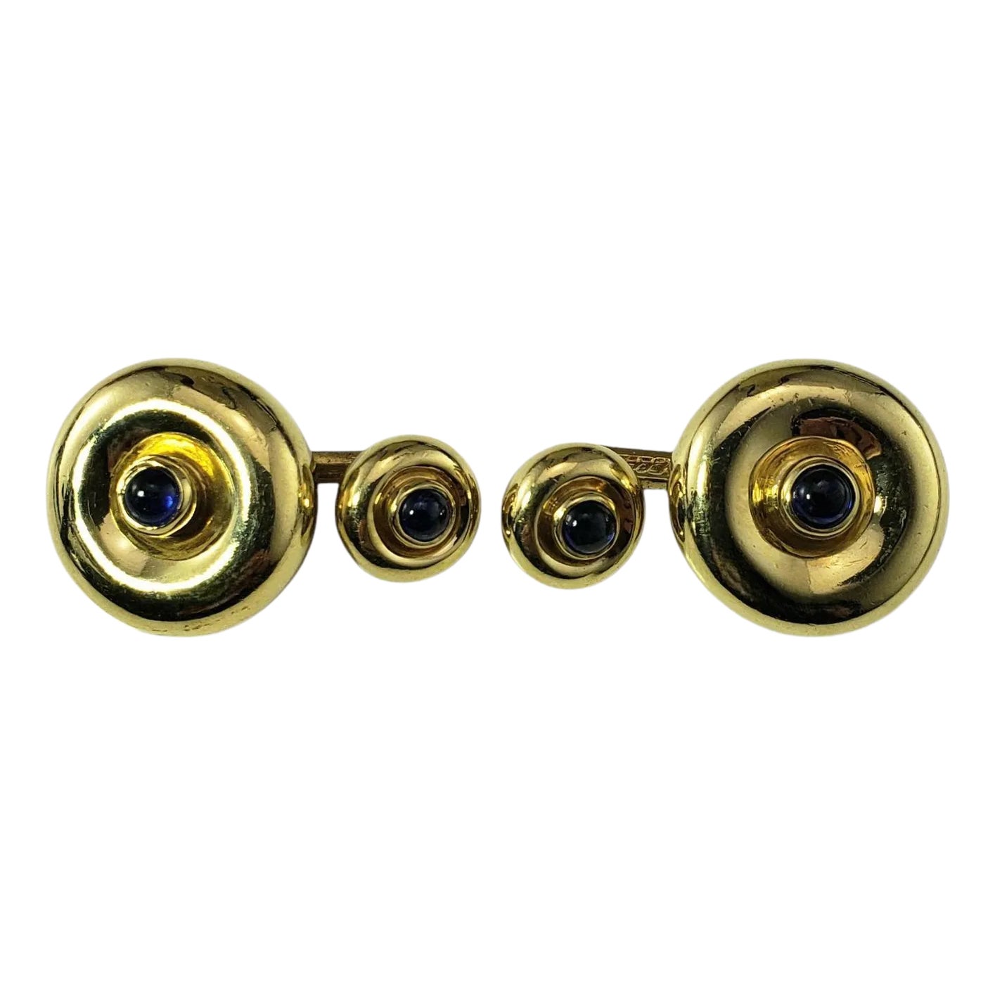 Cartier マラカイトカフリンクス CROG000343 - Santos de Cartier cufflinks - Sterling silver