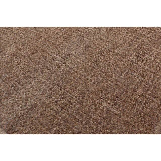Brown Contemporary Brown Abaca Rug by Doris Leslie Blau For Sale - Image 8 of 8