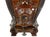 Antique French Art Nouveau Brown Majolica and Enameled Cast Iron Fireplace Tower Stove with Floral Reliefs, 1920s For Sale - Image 9 of 14