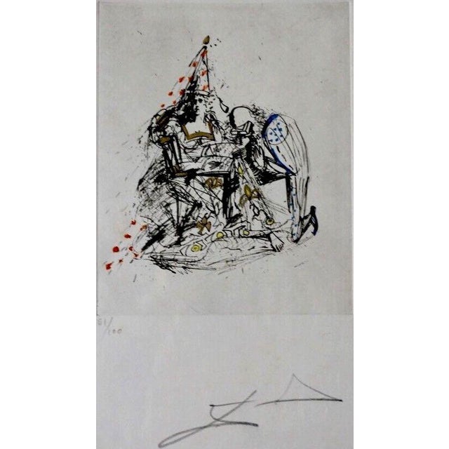ARTIST: Salvador Dali TITLE: Fantoms Le Soupirant MEDIUM: Etching SIGNED: Hand Signed PUBLISHER: Editions Argillet, Paris...