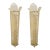 1970s Mid-Century Modern Leaf Murano Glass Sconces - a Pair For Sale