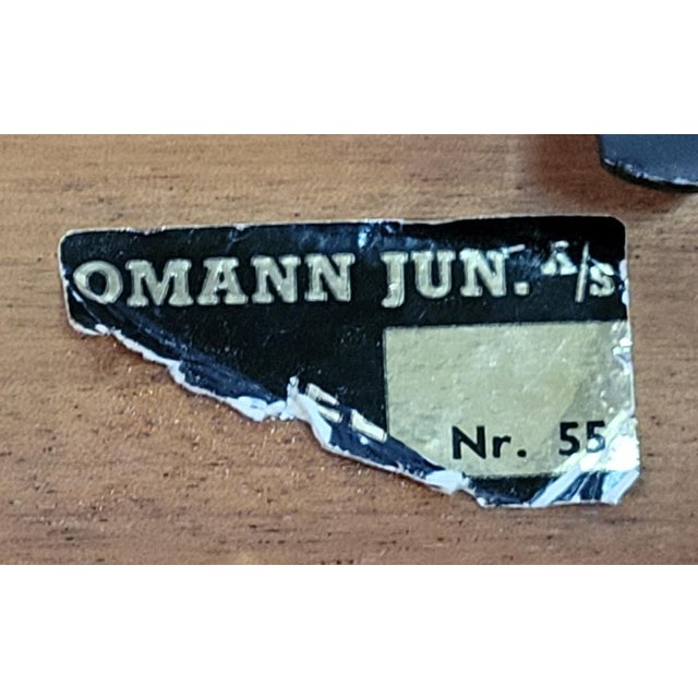 Mid-Century Modern No. 55 Dining Table in Teak by Gunni Omann for Omann Jun, 1960s For Sale - Image 3 of 18