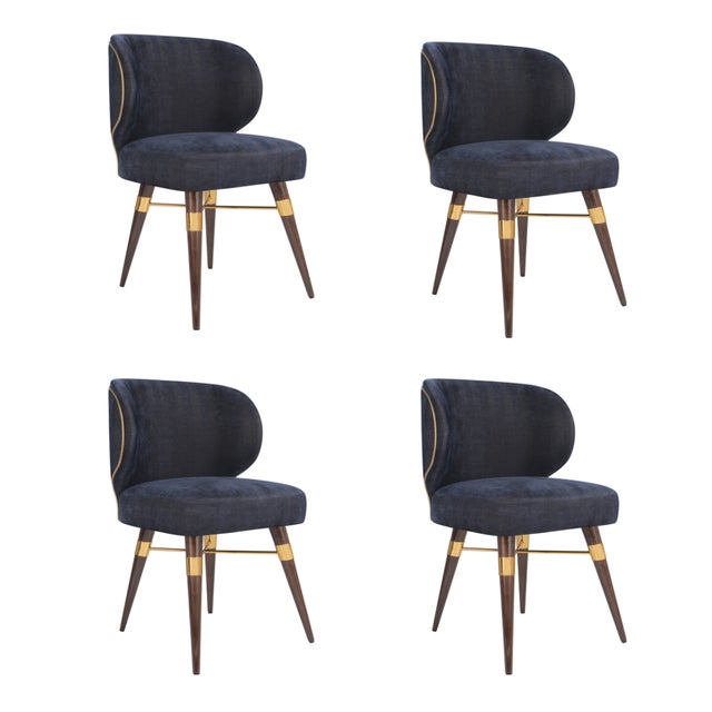 Louis Dining Chairs by Ottiu, Set of 4 For Sale - Image 16 of 16