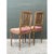Pink Vintage Swedish Chippendale Gilt Wood Side Chairs - Pair For Sale - Image 8 of 12