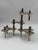 Mid-Century Modern Silver-Plated Taper Holders by Stoff for BMF, West Germany, 1950s, Set of 4 For Sale - Image 11 of 14