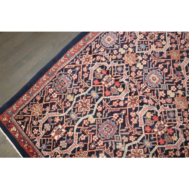 A mid 20th century corridor size persian mahal runner