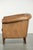 2000 - 2009 Vintage Sheepskin Club Armchair in Light Cognac For Sale - Image 5 of 13